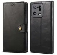 Lenuo Leather flipové pouzdro pro Xiaomi 13 Pro černá