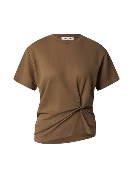 EDITED Tričko 'Ivette'  hnedá