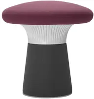 LD SEATING Designový taburet FUNGHI FU-N0 50/50 bílý plast