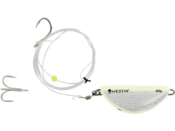 Westin náväzec halibut anti twist rig glow - 550 g