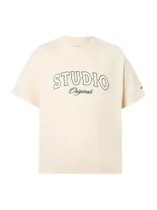 JACK & JONES Tričko 'JORUPSTATE'  telová / čierna