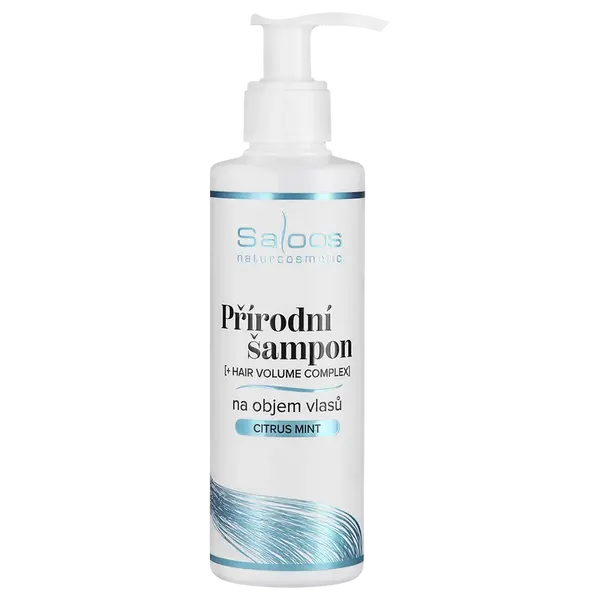 Prírodný šampón na objem, vitalitu a posilnenie vlasov