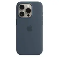 Silikonový kryt Apple MT1P3ZM/A vč. Magsafe pro Apple iPhone 15 Pro Max, storm blue