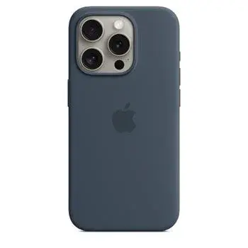 Silikonový kryt Apple MT1P3ZM/A vč. Magsafe pro Apple iPhone 15 Pro Max, storm blue