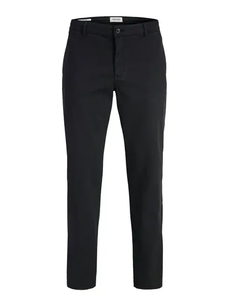 JACK & JONES Chino nohavice  čierna