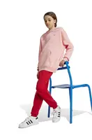 Dětská mikina adidas Originals HOODIE růžová barva, s kapucí, hladká, IY9554