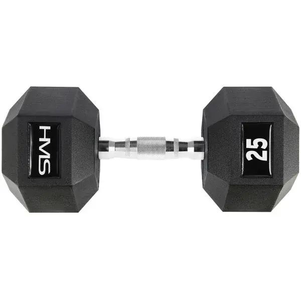 HMS 25 KG HEXAGONÁLNÍ JEDNORUČKA Hexagonálna jednoručka, čierna, veľkosť 25 KG