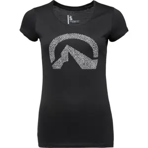 Northfinder MARGARITA Dámské tričko, černá, velikost