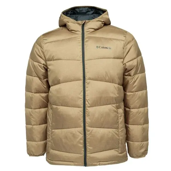 Columbia FIVEMILE BUTTE II HOODED JACKET Pánská zimní bunda, hnědá, velikost