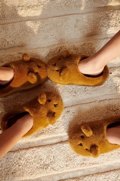 Dětské papuče Liewood Aviaja Bear Slippers