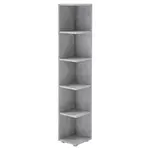 MID.YOU ROHOVÝ REGÁL, šedá, 24/142/26 cm