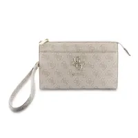 Taška na telefon Guess PU 4G Metal Logo, růžová