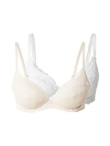 Dorina Podprsenka 'Plunge'  béžová / biela