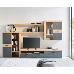 Carryhome OBÝVACÍ STĚNA dub artisan