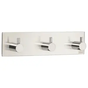 LIŠTA S HÁČKY, barvy nerez oceli