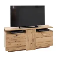 Livetastic KOMODA POD TELEVIZI, sukový dub, barvy dubu, 155/72/50 cm