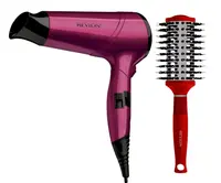 Fén na vlasy se sklopnou rukojetí Revlon Perfect Heat(TM) - 2200 W + kartáč zdarma + dárek zdarma