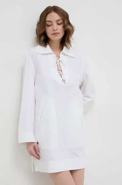 Bavlnený plážový plášť Lauren Ralph Lauren