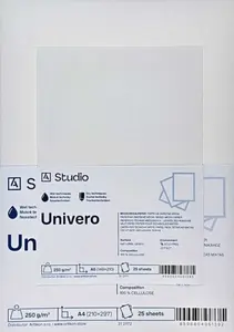 Mixed media papír Univero 250g A5, 25 listů