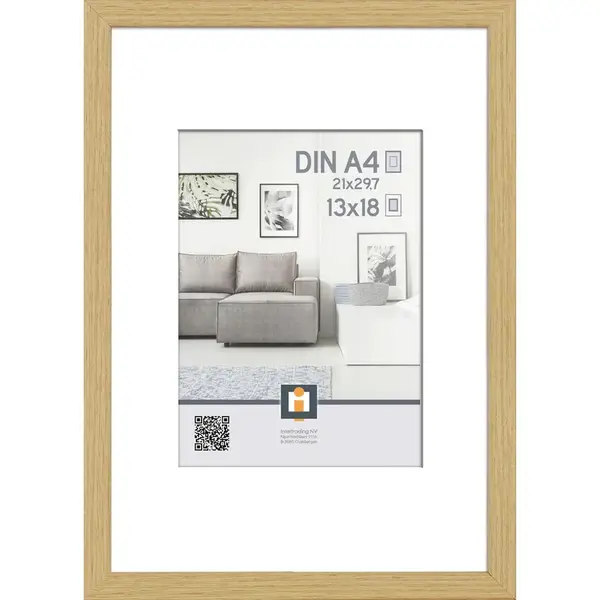 RÁM NA OBRAZY, 1 foto 21 cm x 29,7 cm