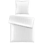Novel POVLEČENÍ, satén, bílá, 155/220 cm