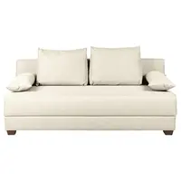 MID.YOU ROZKLÁDACÍ POHOVKA, textil, krémová