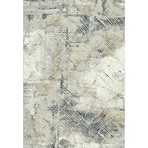 Dieter Knoll TKANÝ KOBEREC, 160/230 cm krémová, šedá