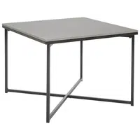 Livetastic KONFERENČNÍ STOLEK, šedá, černá, kov, keramika, 60/43/60 cm