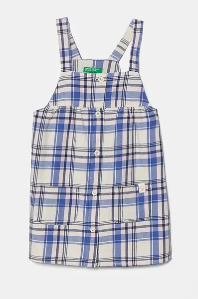 Dětské bavlněné šaty United Colors of Benetton