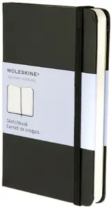 Skicář MOLESKINE tvrdý černý S