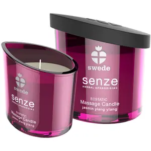 Swede Masážní svíčka ECSTATIC - jasmín, yang yang