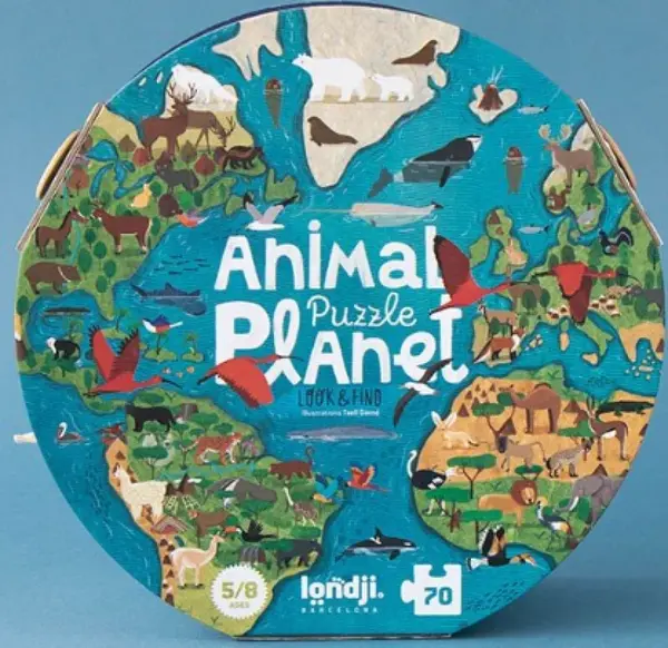 Puzzle Planeta zvířat - 70 pcs