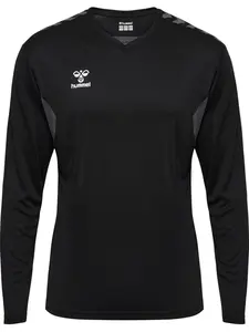 Hummel Funkčné tričko 'Authentic'  sivá / čierna / biela
