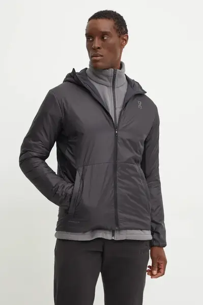 Sportovní bunda On Trek černá barva, 1ME30170553