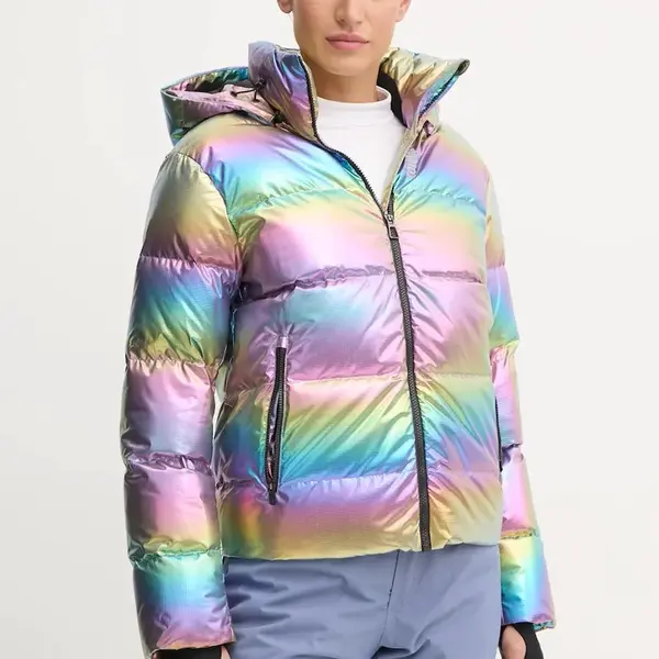 Péřová lyžařská bunda Colmar zlatá barva, 2811.2YS
