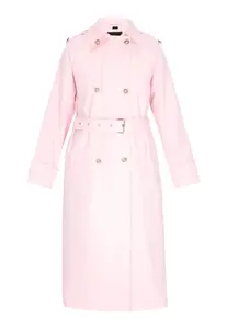 faina Prechodný kabát  rosé