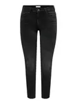 JDY Džínsy 'JDYFina'  čierny denim
