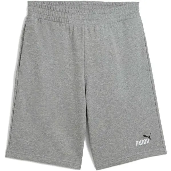 Puma ESSENTIALS+ LOGO LAB GRAPHIC SHORTS 10 Pánske teplákové kraťasy, sivá, veľkosť
