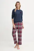 Pyžamo Fila tmavomodrá barva, FPW4193