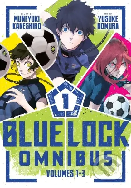 Blue Lock Omnibus 1 (Vol. 1-3) - Muneyuki Kaneshiro - kniha z kategorie Komiksy