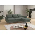 Sit & More ROHOVÁ SEDAČKA, textil, zelená