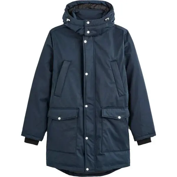 CELIO CUTURINO Pánská parka, tmavě modrá, velikost