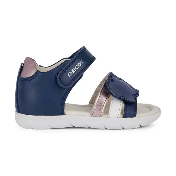 Dětské sandály Geox SANDAL ALUL tmavomodrá barva