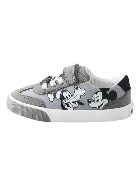 Next Tenisky 'Mickey Mouse'  sivá / čierna / biela