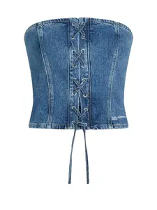 KARL LAGERFELD JEANS Top  modrá denim