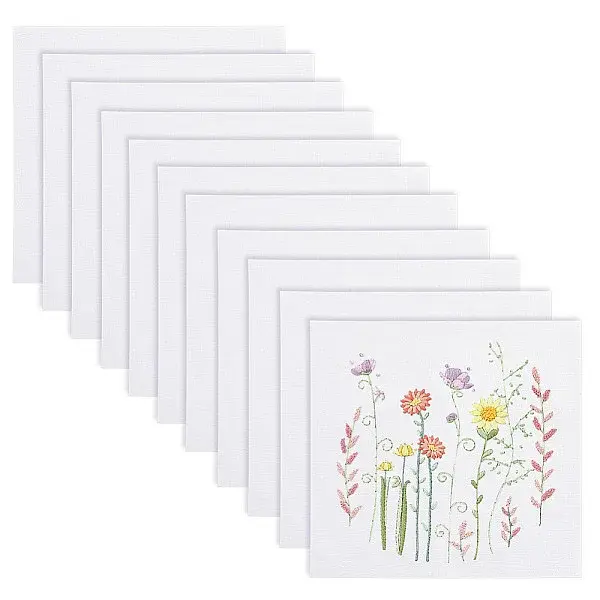 Ramie Cotton Embroidery Cloth