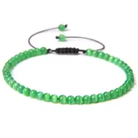Adjustable Women's Glass Beaded Bracelet