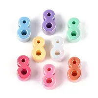 Opaque UV Plating Acrylic Beads