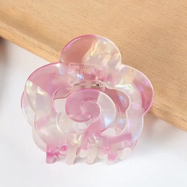 Flower Shape Hair Claw Clip