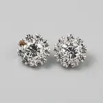 Brass Rhinestone Shank Buttons